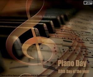 Puzzle Ημέρα πιάνου